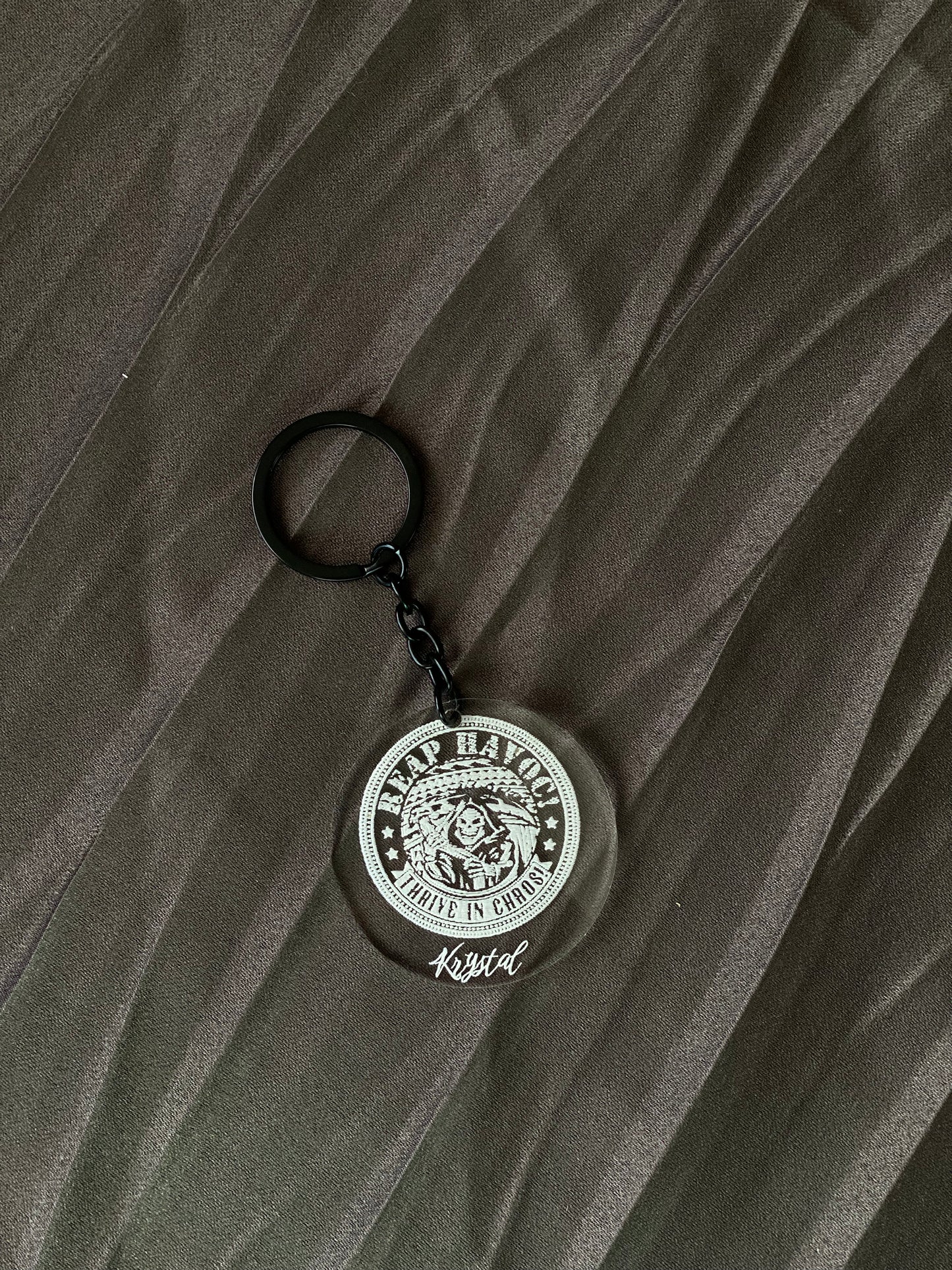 Engraved Acrylic Key Chains