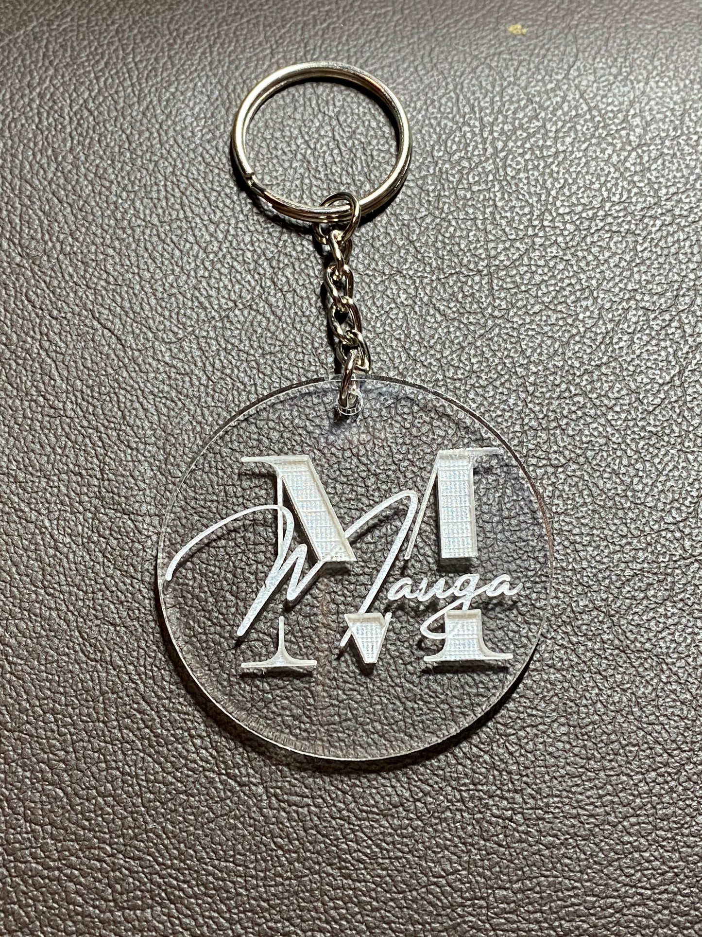 Engraved Acrylic Key Chains