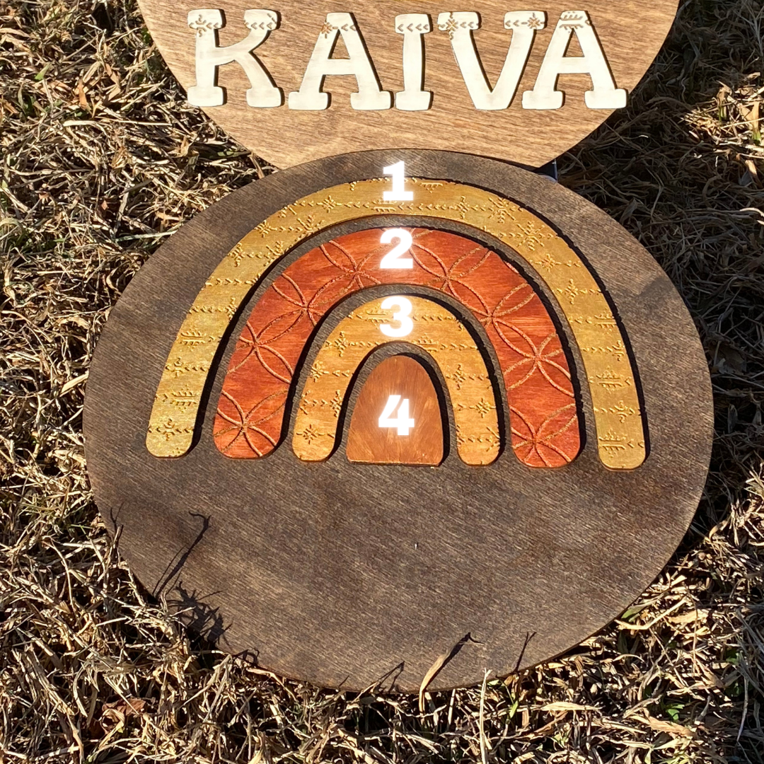 Rainbow Wall Decorations- Afakasi Collection