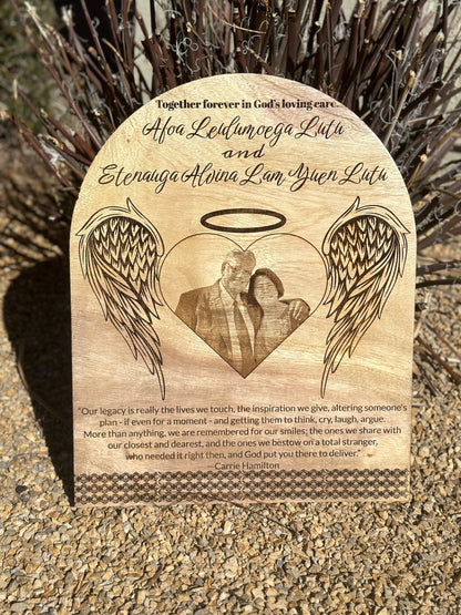 Memorial Engraved XL Frame