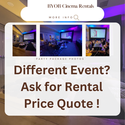 BYOB CINEMA RENTAL