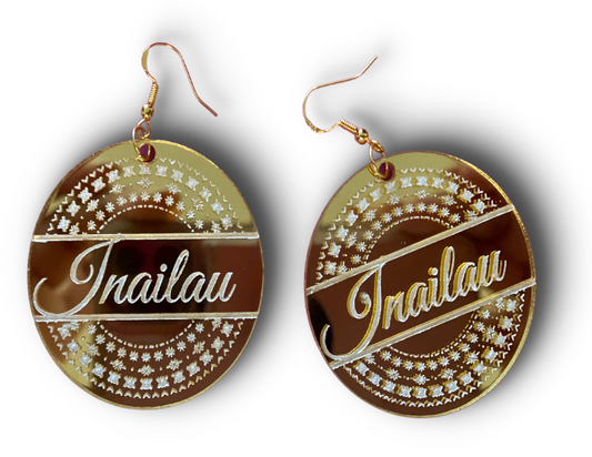 Custom Name Earrings (Handmade)