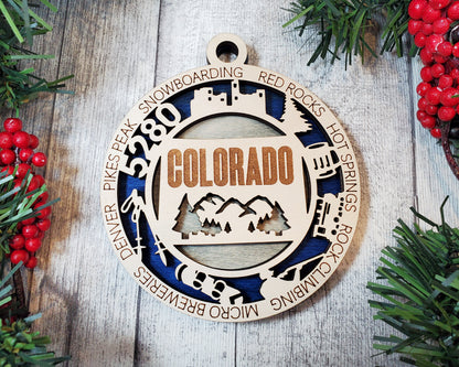 All 50 States 3D Ornament