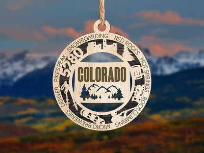 All 50 States 3D Ornament