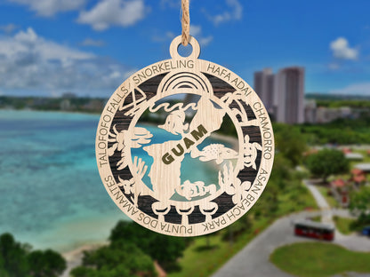 Guam 3D Ornament