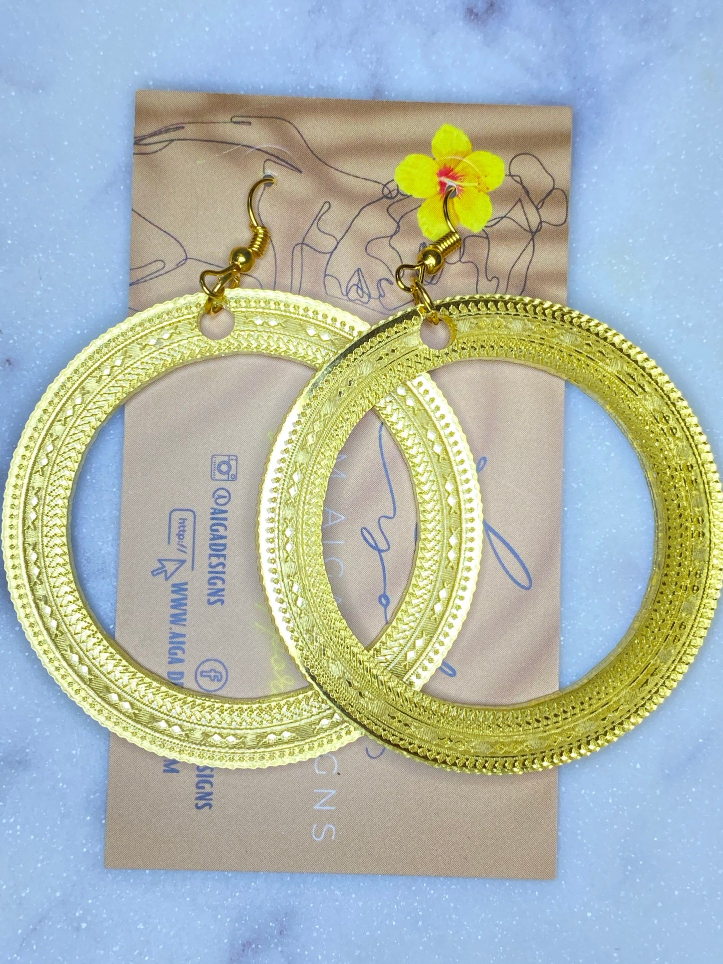 Tutuila Hoop Earrings