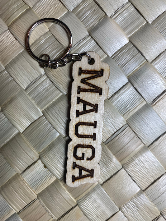 Wooden Name Keychain